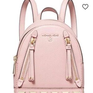 Michael Kors Blush Pink Backpack